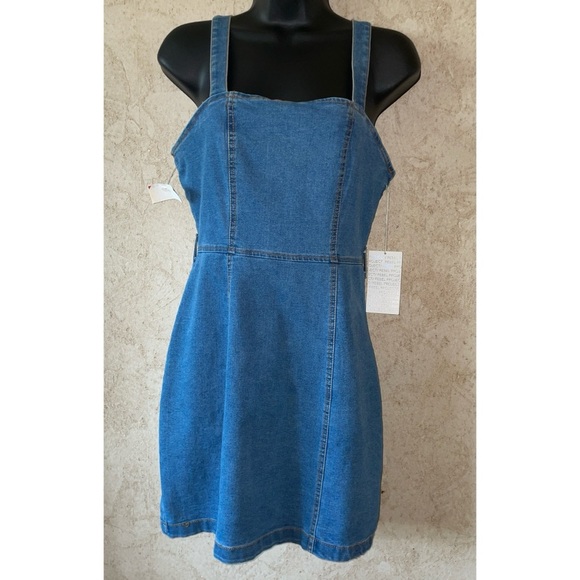 Project Rebel Blue Denim Dress - Picture 1 of 5
